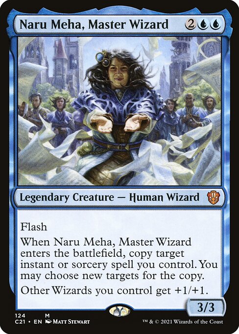 Naru Meha, Master Wizard (C21-124)