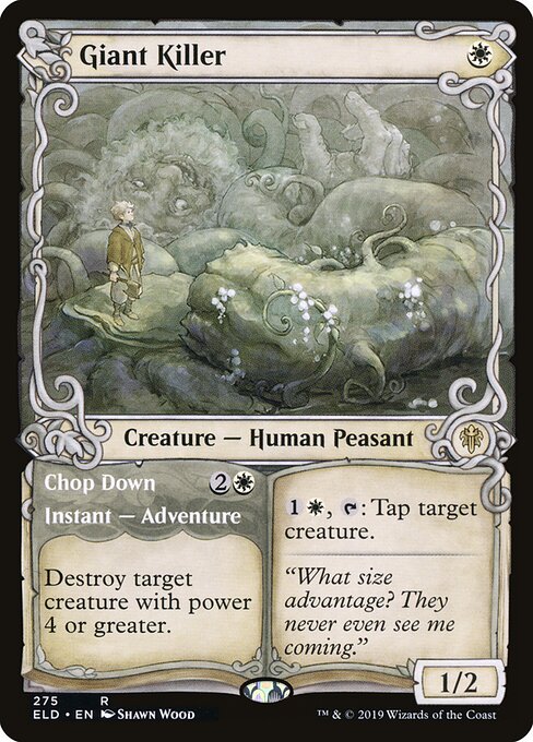 Giant Killer // Chop Down (ELD-275) (Foil)