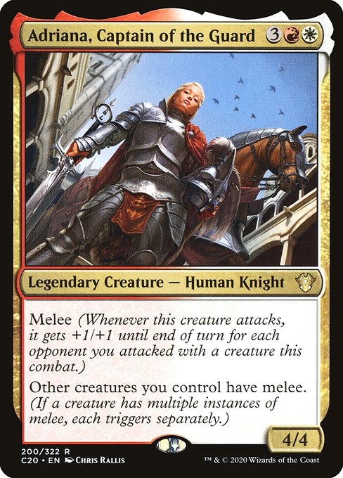 Adriana, Captain of the Guard (C20-200)