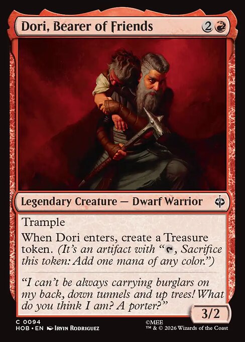 Dori, Bearer of Friends (HOB-94)