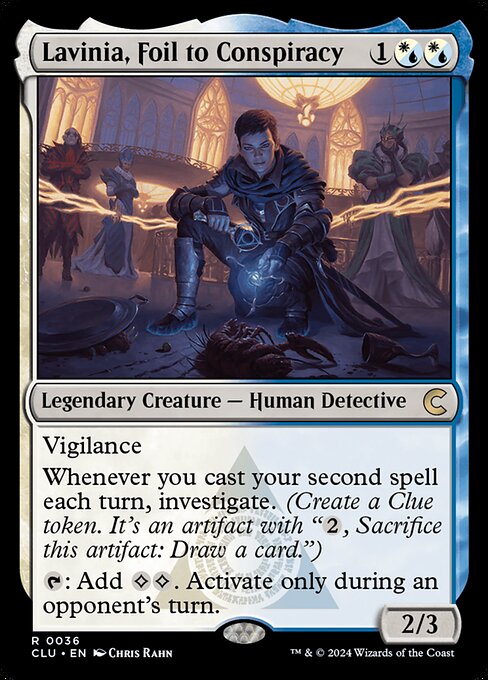 Lavinia, Foil to Conspiracy (CLU-36)