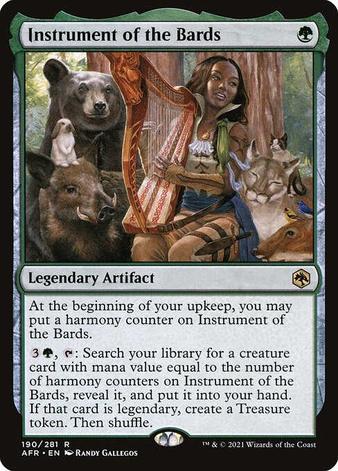 Instrument of the Bards (AFR-190)