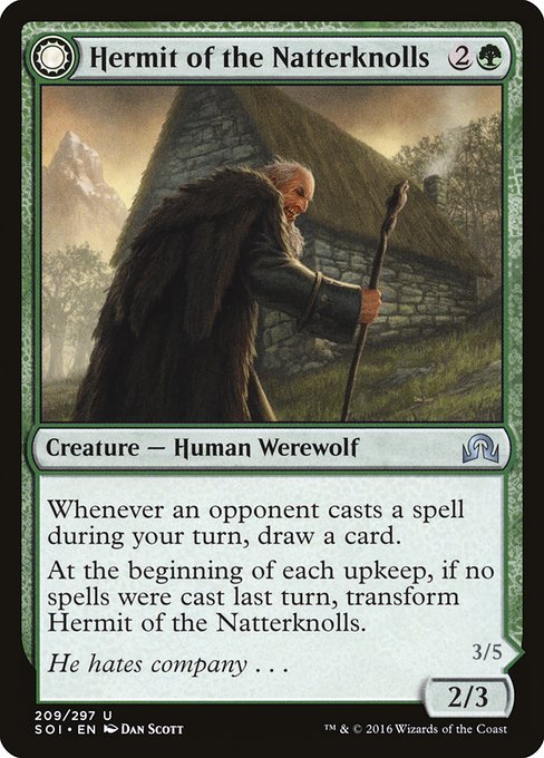 Hermit of the Natterknolls // Lone Wolf of the Natterknolls (SOI-209)