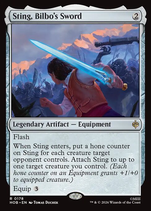 Sting, Bilbo's Sword (HOB-178)