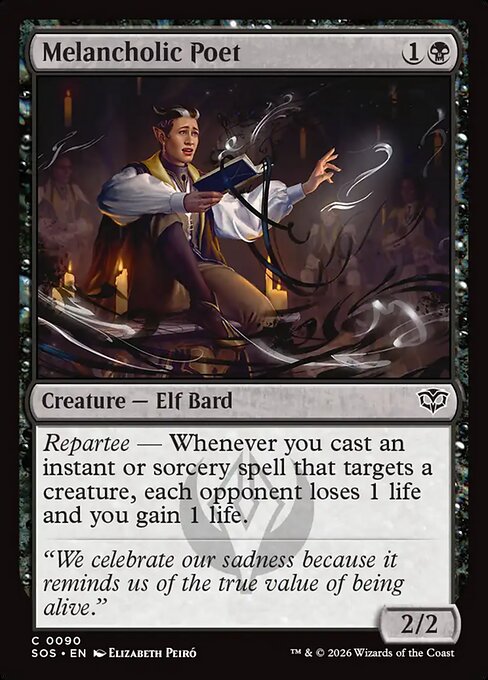 Melancholic Poet (SOS-90) (Foil)