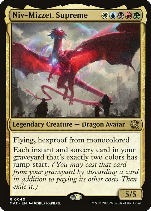 Niv-Mizzet, Supreme (MAT-40)