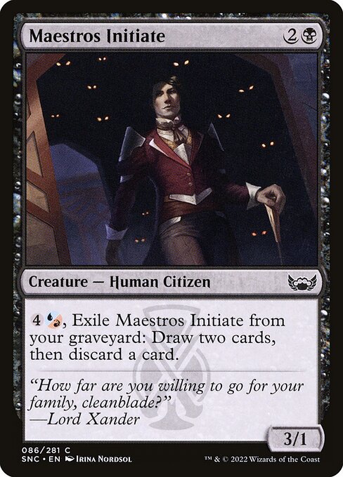 Maestros Initiate (SNC-86)