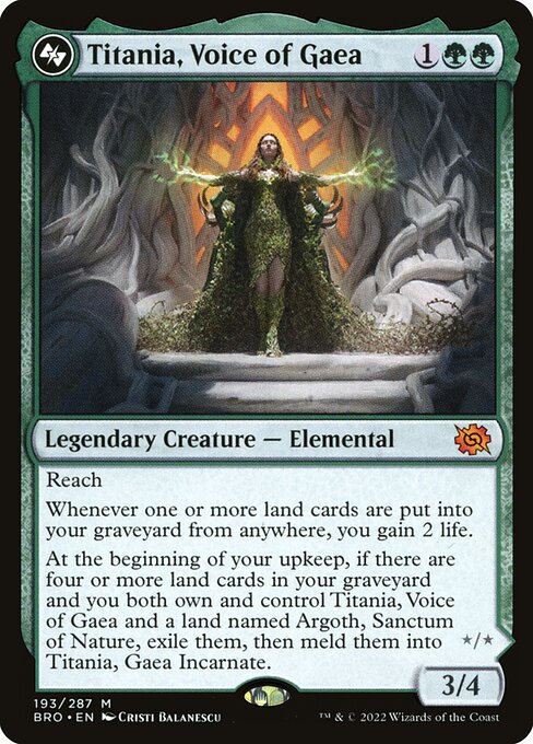 Titania, Voice of Gaea (BRO-193)