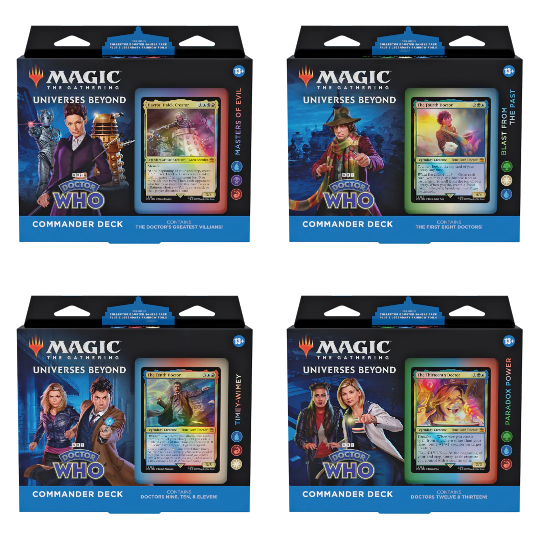 Magic The Gathering: Dr.Who Commander Decks