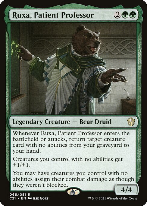 Ruxa, Patient Professor (C21-66)