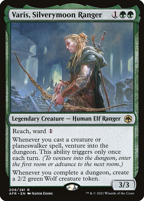 Varis, Silverymoon Ranger (AFR-209)