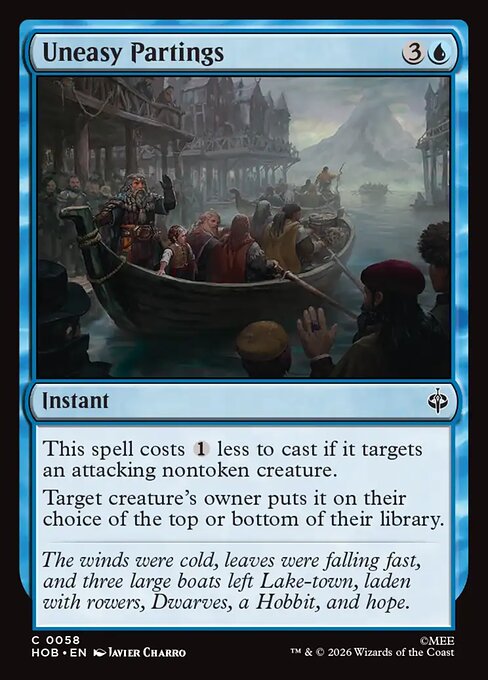 Uneasy Partings (HOB-58)