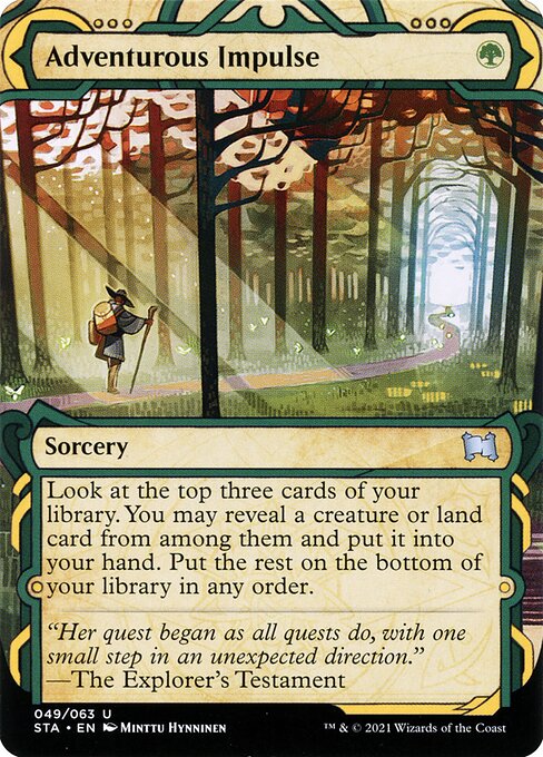 Adventurous Impulse (STA-49) (Foil)