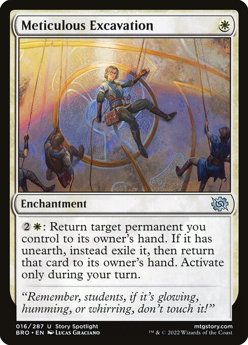 Meticulous Excavation (BRO-16) (Foil)