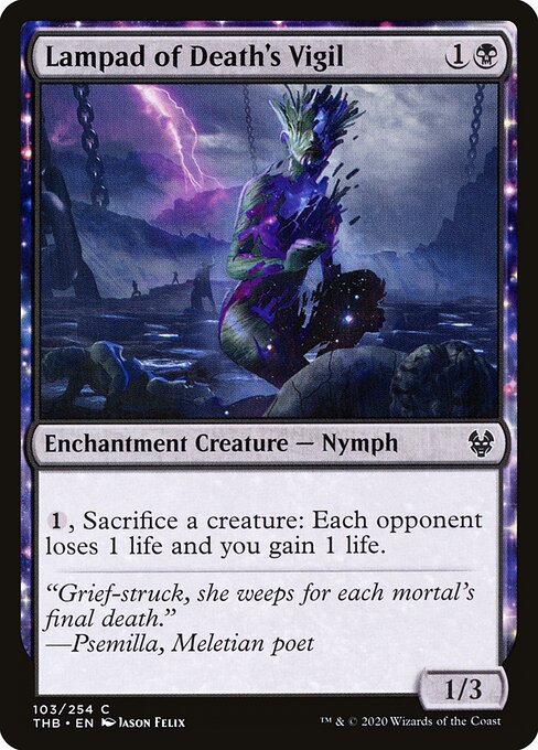 Lampad of Death's Vigil (THB-103)