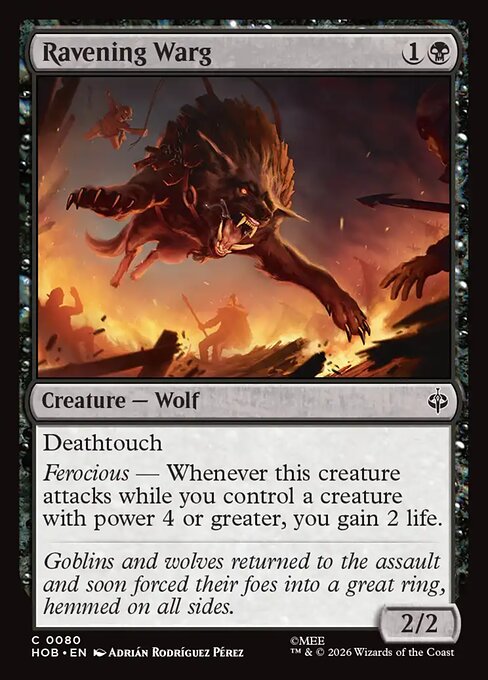 Ravening Warg (HOB-80)