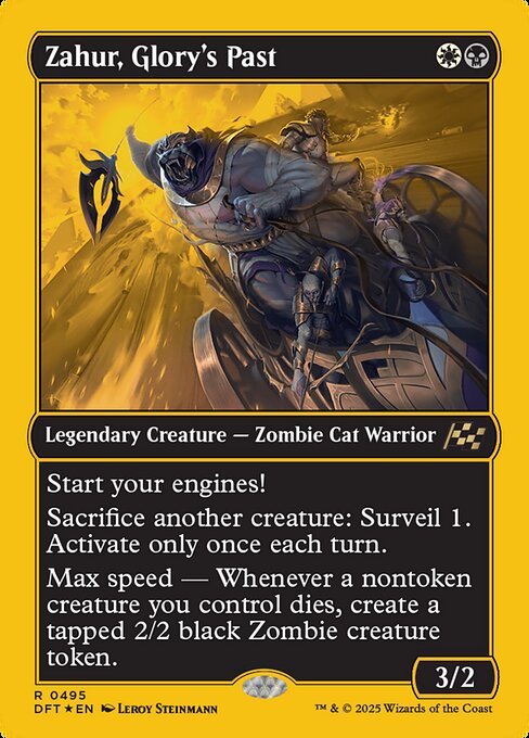 Zahur, Glory's Past (DFT-495) (Foil)