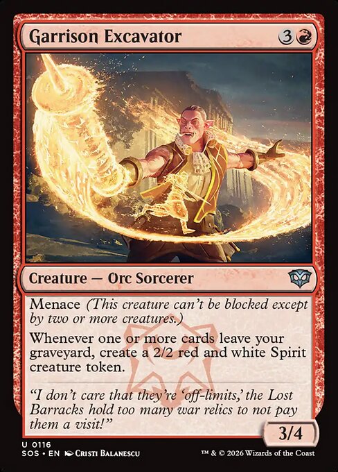 Garrison Excavator (SOS-116) (Foil)