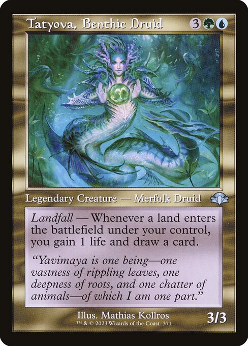 Tatyova, Benthic Druid (DMR-371)