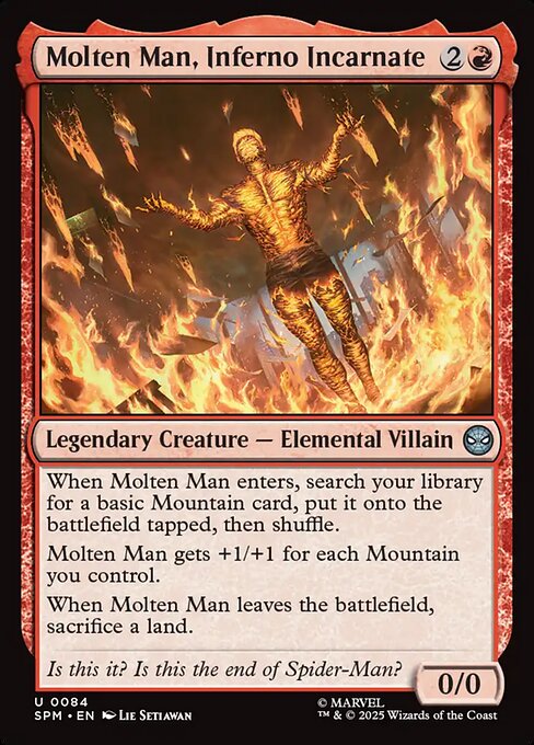 Molten Man, Inferno Incarnate (SPM-84)