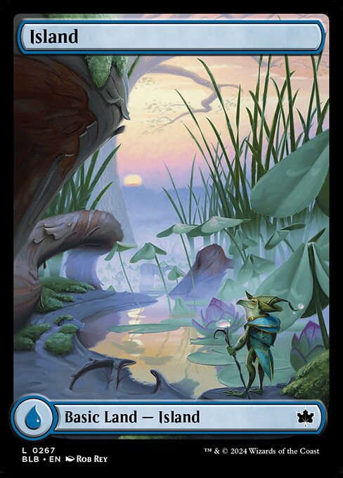 Island (BLB-267) (Foil)