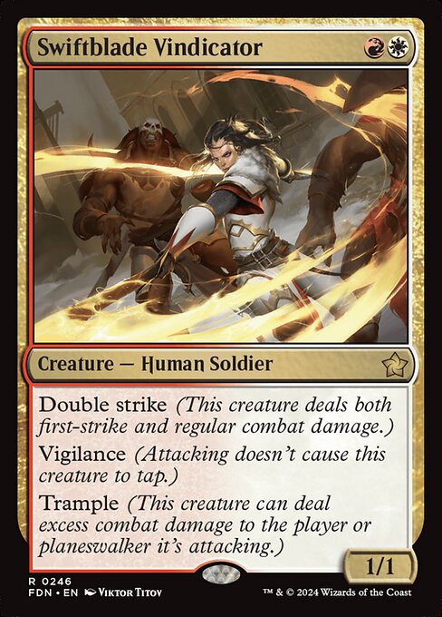 Swiftblade Vindicator (FDN-246)