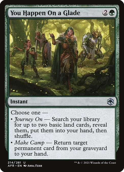 You Happen On a Glade (AFR-214)