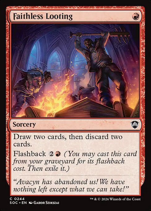 Faithless Looting (SOC-244)