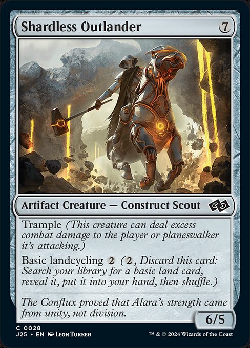 Shardless Outlander (J25-28)