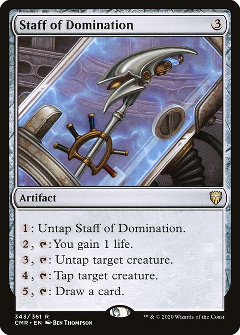 Staff of Domination (CMR-343) (Foil)