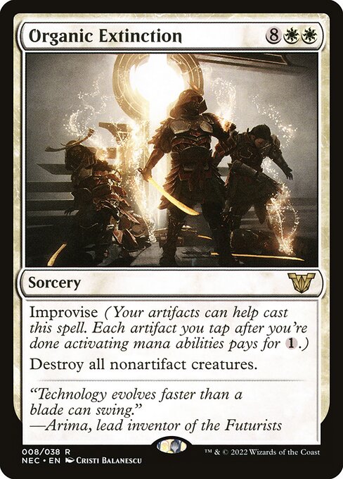 Organic Extinction (NEC-8)