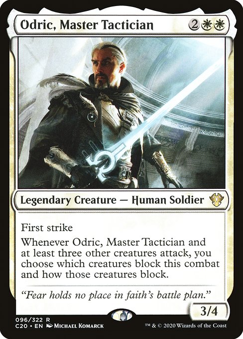Odric, Master Tactician (C20-96)