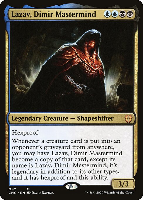 Lazav, Dimir Mastermind (ZNC-92)