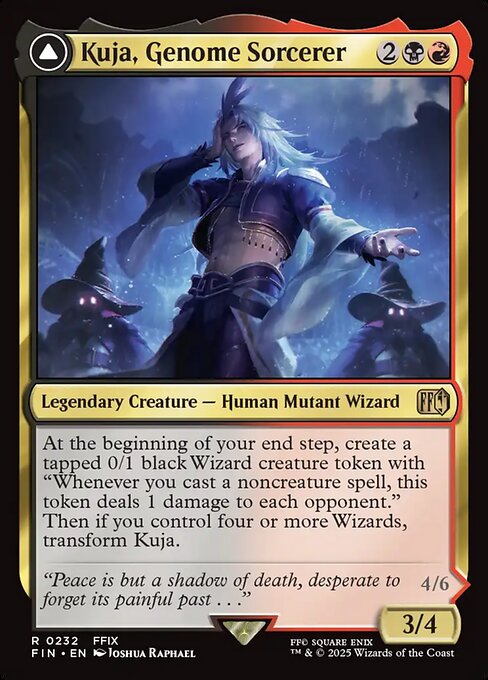 Kuja, Genome Sorcerer // Trance Kuja, Fate Defied (FIN-232)