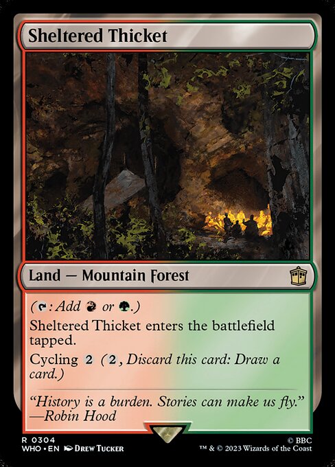 Sheltered Thicket (WHO-304)