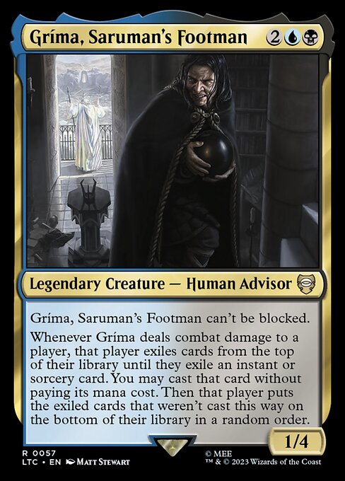 Gríma, Saruman's Footman (LTC-57)
