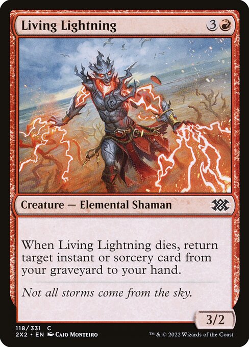 Living Lightning (2X2-118) (Foil)