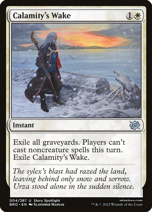 Calamity's Wake (BRO-4) (Foil)