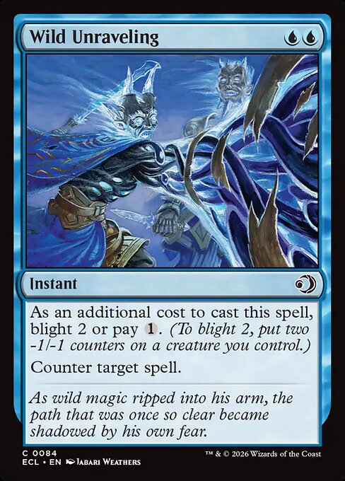 Wild Unraveling (ECL-84) (Foil)