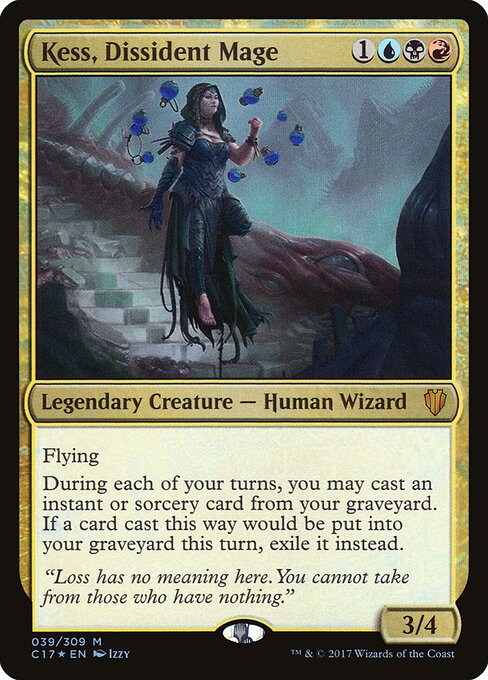 Kess, Dissident Mage (C17-39) (Foil)