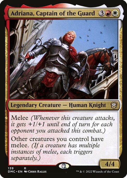 Adriana, Captain of the Guard (DMC-139)