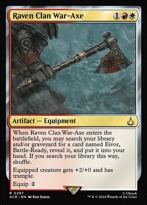 Raven Clan War-Axe (ACR-297)