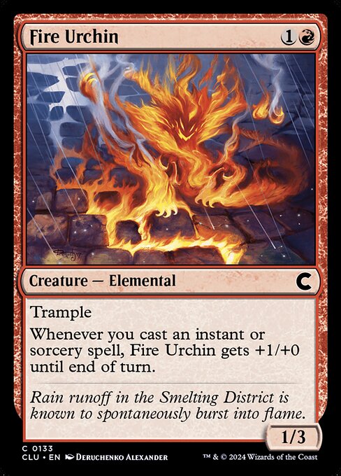 Fire Urchin (CLU-133)
