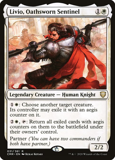 Livio, Oathsworn Sentinel (CMR-31)