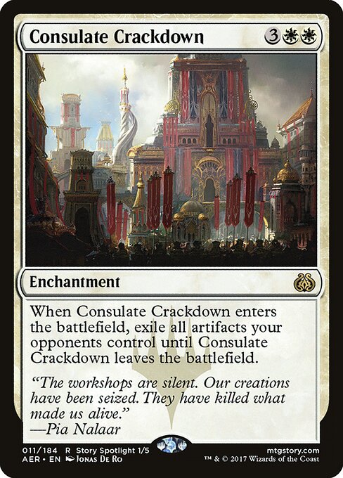 Consulate Crackdown (AER-11) (Foil)