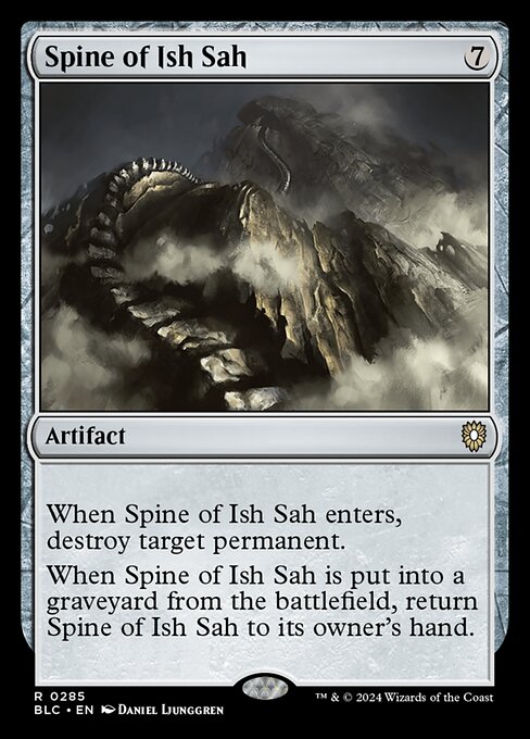 Spine of Ish Sah (BLC-285)