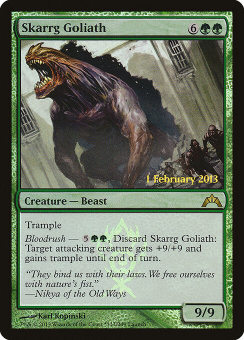 Skarrg Goliath (PGTC-133★) (Foil)