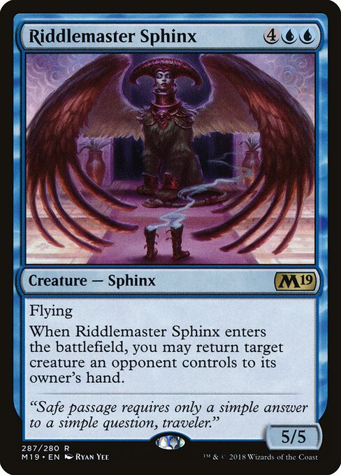 Riddlemaster Sphinx (M19-287)