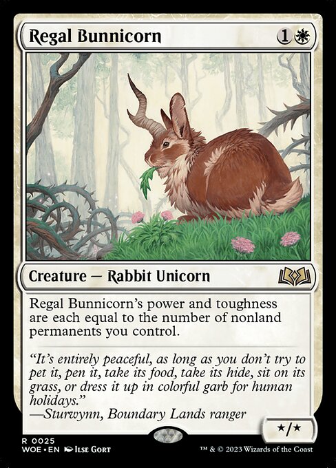 Regal Bunnicorn (WOE-25)