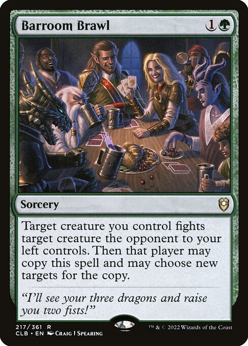 Barroom Brawl (CLB-217) (Foil)